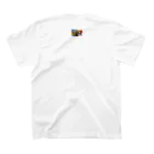 #861の#861 splash 1609-0003 Regular Fit T-Shirtの裏面