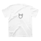 ゆきという人の気まぐれのオリキャラの猫島くん Regular Fit T-Shirtの裏面