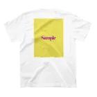 9ubericqueの【Sample】ちゃん Regular Fit T-Shirtの裏面