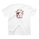 kumainchouの熱唱　くま Regular Fit T-Shirtの裏面