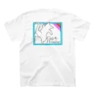 ONPu.ARTのCats ＆ Window スタンダードTシャツの裏面