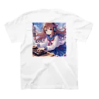 us shopのDJ GIRL スタンダードTシャツの裏面