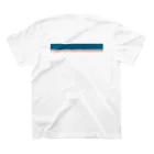 レールファン&スピリチュアルアイテムショップのバスカラー風　k02 Regular Fit T-Shirtの裏面