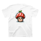 かわいいキノコくん🍄のかわいいキノコくん🍄 スタンダードTシャツの裏面