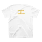 JoyfulMomentsCraftsの黄金とポテト ー Golden and Potato ー Regular Fit T-Shirtの裏面