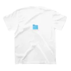 かわさん。の休日に仕事という矛盾を伝える Regular Fit T-Shirtの裏面