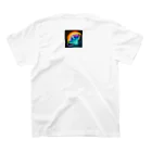 mitsu3321のrainbow　JELLYfish スタンダードTシャツの裏面