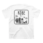 アモズクリエイトの【両面プリント】KOBE is… スタンダードTシャツの裏面