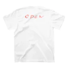 0samu_kuritaのyard T open Regular Fit T-Shirtの裏面