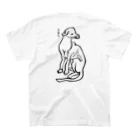 候ふの不養生-犬・狐- スタンダードTシャツの裏面