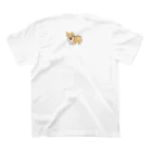 コーギーブレッド（もこもこーぎー）のもこもこーぎー （コーギーcorgi） Regular Fit T-Shirtの裏面