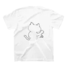 yochataのLet's 洗脳にゃん スタンダードTシャツの裏面