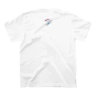 ウサギのウー by NIKUQ WORKSのNEMUTAI (淡い) Regular Fit T-Shirtの裏面