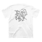 kogoroのabstract スタンダードTシャツの裏面