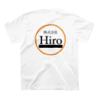 ひろちゃんの株式会社Hiro  スタンダードTシャツの裏面