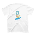 many to qualityのアイスクリーム（小学生画伯） スタンダードTシャツの裏面