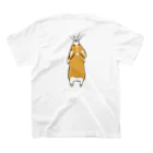 mocaの背中にコーギーついてますよ Regular Fit T-Shirtの裏面