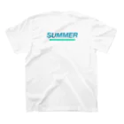 鉄イルカの店のSUMMER スタンダードTシャツの裏面