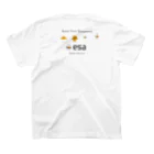 (\( ⁰⊖⁰)/) esaのﾒﾝﾀｲ(⁰⊖⁰)esa スタンダードTシャツの裏面