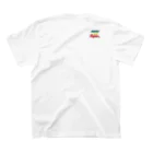 豆ナッツJAPAN。の豆レゲェTシャツ～Let's eat ～ Regular Fit T-Shirtの裏面