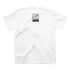 キャロライン企画の憎めないブスカップケーキ Regular Fit T-Shirtの裏面