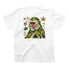 ロボぞう工務店の森が描く肖像 Regular Fit T-Shirtの裏面