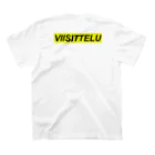 P WORLDのVIISITTELU蠍 スタンダードTシャツの裏面