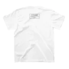 トロイの木馬の白×馬 Regular Fit T-Shirtの裏面