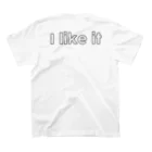 loveapplefactoryのDeBarge I like it スタンダードTシャツの裏面