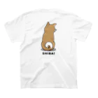 efrinmanのshiba（両面） Regular Fit T-Shirtの裏面