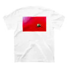 CALAKUEN(SOIL)の〈black logo〉strawberry back print スタンダードTシャツの裏面