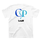 LeaMのCP LeaM おそろコーデ(青、水) Regular Fit T-Shirtの裏面