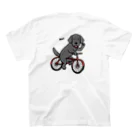 efrinmanのbicycleラブ 黒（両面2） Regular Fit T-Shirtの裏面