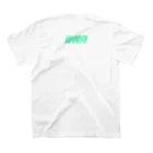 山田すずめ🕊の山田すずめちゃん グリーン Regular Fit T-Shirtの裏面