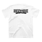 RIDERZHOUSEのRIDERZHOUSEバックプリント スタンダードTシャツの裏面