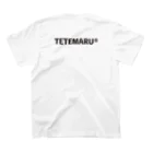 ゆるゆるなへんてこ屋のTETEMARU：ピピピ スタンダードTシャツの裏面