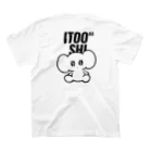 ITOOKASHIのITOOKASHI（BLACK） スタンダードTシャツの裏面