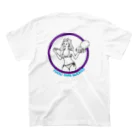 YUCK! THIS SUCKS!!のEAT MEEE(BK×PL) スタンダードTシャツの裏面