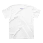 chako_kagitaのちゃこーき （紺線） Regular Fit T-Shirtの裏面