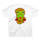 AURA_HYSTERICAのThe frog which did not fit a prince スタンダードTシャツの裏面