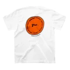 #Groove©︎ Online shopのorange  ball. スタンダードTシャツの裏面