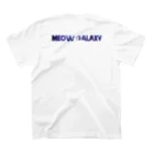 MEOW GALAXYのnot here スタンダードTシャツの裏面