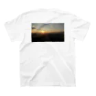 vのSunset スタンダードTシャツの裏面