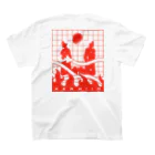 サイトウアケミのAKAI SEKAI スタンダードTシャツの裏面