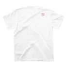 nekochanの可愛い和柄ハート Regular Fit T-Shirtの裏面