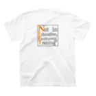 neethouseのNeeTHouse スタンダードTシャツの裏面