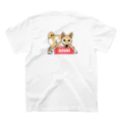 PetTee(ペッティー)のあずきちゃん スタンダードTシャツの裏面