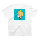 ヲノアスカのそんなバナナ 青 スタンダードTシャツの裏面