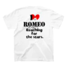 SHOP ROMEO　のI love ROMEO Regular Fit T-Shirtの裏面