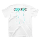 Fujimitsu ShopのToo Hot! ブルー・ドーナツ(ドロドロ)T スタンダードTシャツの裏面